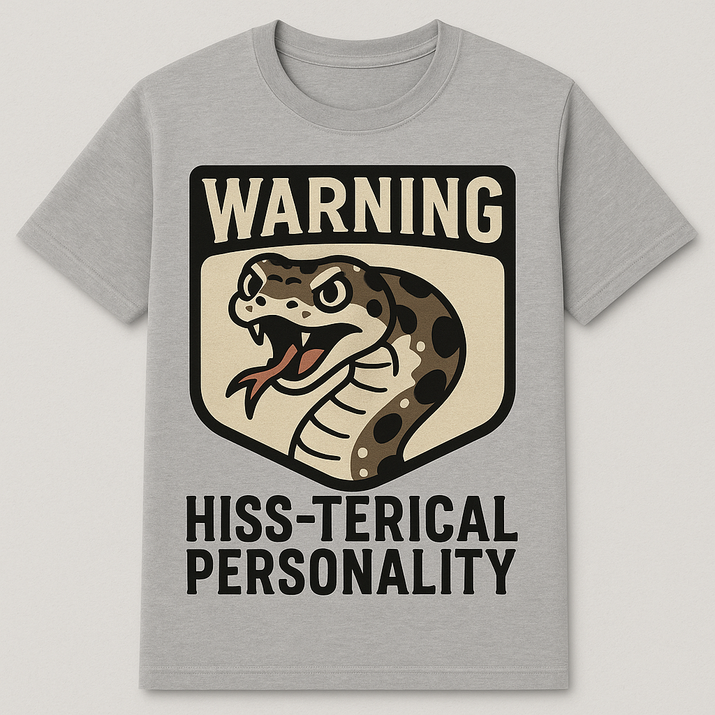 “Hiss-terical Personality” Shirt