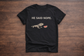 He Said Nope” Bearded Dragon T-Shirt – Funny Reptile Lover Graphic Tee